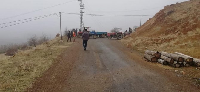 Çemişgezek’te maden arama çalışmasına tepki