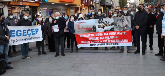 İzmir Dersim Dernekleri: Dersim’de talan projelerinden vazgeçin