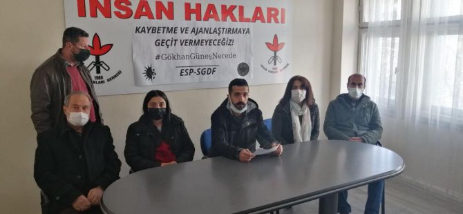ESP taraftarı Gökhan Güneş'in kaçırılmasına tepki