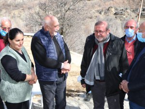 HDP Milletvekilleri, dağ keçilerinin öldüğü bölgeyi ziyaret etti