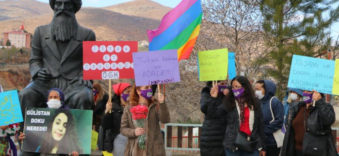 Dersim'de 8 Mart Dünya Kadınlar Günü kutlandı