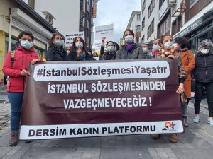 Dersim’de kadınlardan tepki: İstanbul Sözleşmesi bizimdir, vazgeçmeyeceğiz