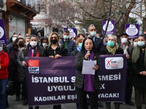 CHP Kadın Kolları'ndan 'İstanbul Sözleşmesi' açıklaması