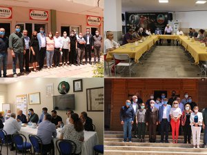 CHP Dersim Milletvekili ve Belediye başkanları Mersin’de temaslarda bulundu