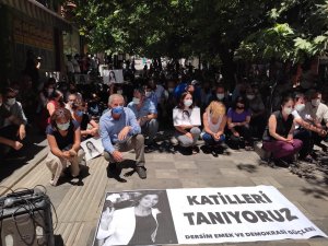 HDP İzmir il binasına yönelik saldırı Dersim’de protesto edildi