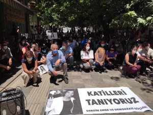 HDP İzmir il binasına yönelik saldırı Dersim’de protesto edildi