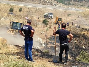 Dersim’de yangın