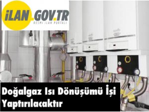 Yunus Emre Gençlik Merkezi doğalgaz dönüşüm işi