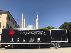 Cumhurbaşkanlığı İletişim Başkanlığı Dijital Tır’ı Iğdır’da ziyarete açıldı