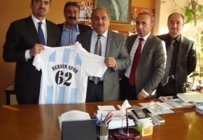 Dersim Spor Yönetim Kurulu Ankara’da ziyaretlerde bulundu