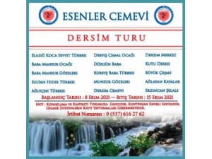 Esenler Cemevi, Dersim’e tur düzenliyor