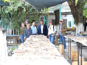 Arslantepe ve müzeleri gezen Gazetecilerden Malatya’ya övgü
