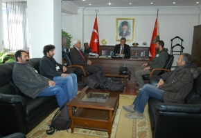 Basın Mensuplarından Emniyet Müdürüne Ziyaret