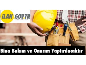 Bina onarım işi yaptırılacaktır