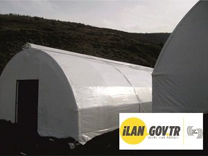 Hayvan barınağı (çadır) satın alınacaktır