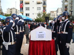 Astsubay Celil Mutlu, Mersin'de son yolculuğuna uğurlandı