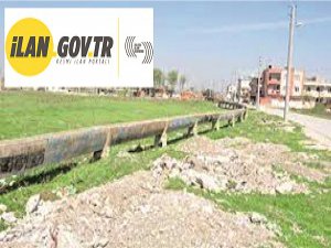 Kanalet kaldırılması ve tarla içi yolların yapımı ihalesi