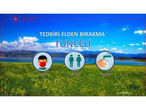 Tunceli Valiliğinden maske uyarısı