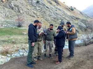 Belgesiz avlanan şahsa idari işlem yapıldı