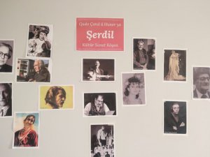 Üniversitede Şerdil Cengiz Kültür Sanat köşesi oluşturuldu