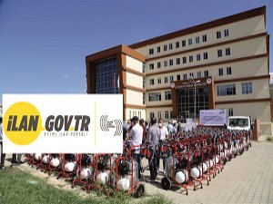 Makine ve ekipmanları satın alınacaktır