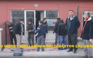 Çemişgezek’te kamu binalarında restorasyon çalışmaları başladı
