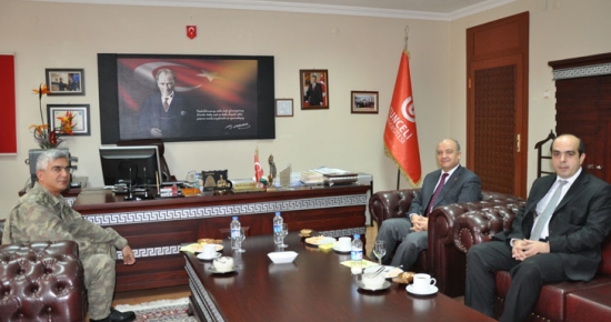 İl Jandarma Komutanı’ndan Rektör’e Ziyaret