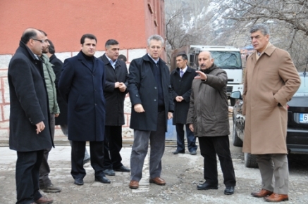 Taşkesen İl Özel İdaresi Misafirhanesinde İncelemelerde Bulundu