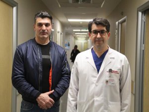 Aort damarı yırtılan amatör sporcu 6 saatlik operasyonla hayata tutundu