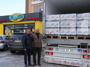 Türkiye’de gündem olan market sahibinin sıvı yağ yüklü tırları Van’a geldi