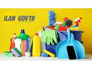 Temizlik malzemeleri alınacaktır