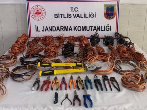 Bitlis’te 8 hırsızlık şüphelisi yakalandı