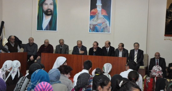 Tunceli Üniversitesi Elazığ Cem Evindeydi