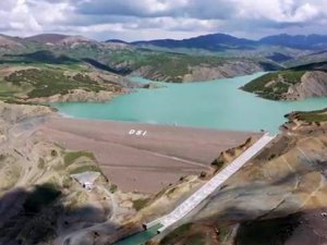 Elazığ’da Kanatlı Barajı tam doluluğa ulaştı