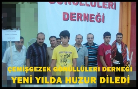 Çemişgezekliler, 2012’den huzur diledi