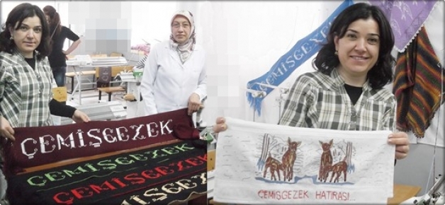 Çemişgezek İsmini Nakışlarla İşlediler
