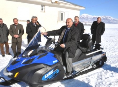 Tunceli İl Özel İdaresi, Ovacık ilçesine Kar motosikleti aldı