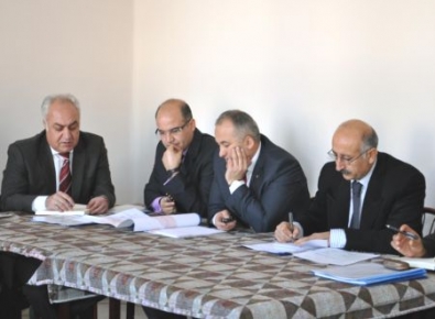 Genel Sekreter Şimşek, Ovacık'ta Muhtarlarla Toplantı Yaptı