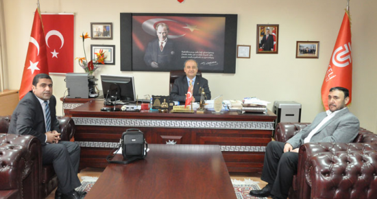 Türkiye Caferileri Liderinden, Rektör Boztuğ’a Ziyaret