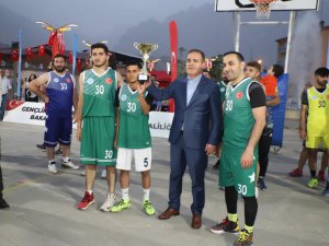 "3x3 Sokak Basketbol ve Voleybol Şampiyonası" sona erdi