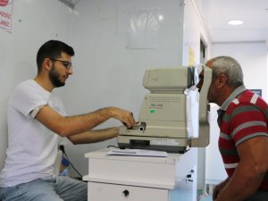 Elazığ’da görev yapan personele sağlık taraması