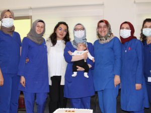 Erken doğan bebek Erzurum Şehir Hastanesi’nde sağlığına kavuştu