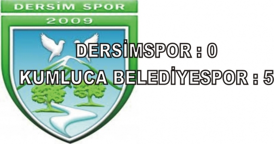 Dersimspor ilk hazırlık maçından farklı mağlup ayrıldı