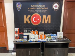 321 adet kaçak ürün ele geçirildi