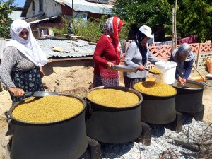 Bulgur kazanları kaynamaya başladı