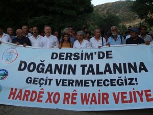 Dersim'de madenlere karşı eylem yapılacak