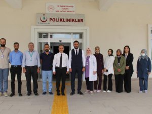 Tekin, Tercan’da sunulan sağlık hizmetlerini yerinde değerlendirdi