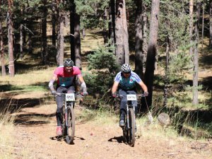 Dumanlı Dağ Bisikleti Yarışları, Erzincan'da yapıldı