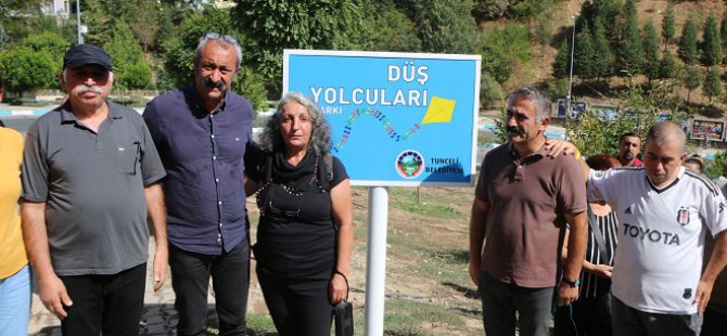 ‘Düş Yolcuları Parkı’nın açılışı yapıldı