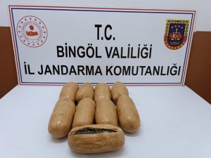 Bingöl’de 4 kilo 485 gram esrar ele geçirildi: 1 gözaltı